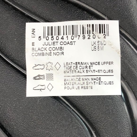 Clarks Collection Women's Size 8M Juliet Coast Black Leopard Brown Penny Loafers - Picture 11 of 13